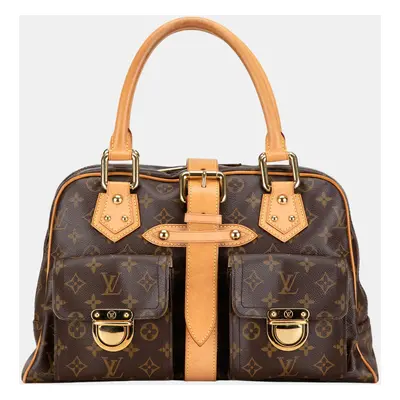 Louis Vuitton Brown Monogram Manhattan GM