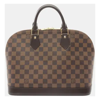 Louis Vuitton Brown Damier Ebene Alma PM