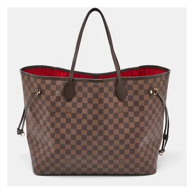 Louis Vuitton Damier Ebene Canvas Neverfull GM Bag