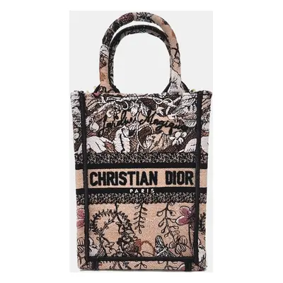 Christian Dior Book Tote Mini Cell Phone Bag