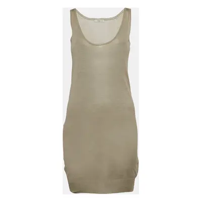 Prada Green Knit Round Neck Tank Top