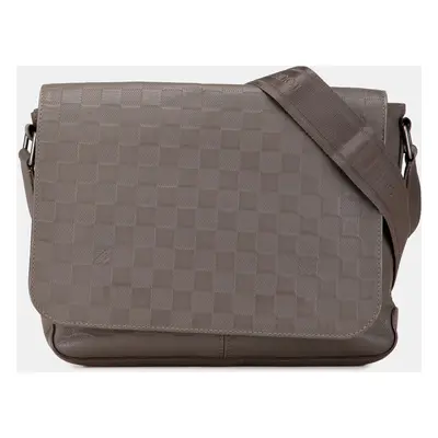 Louis Vuitton Grey Damier Infini District PM