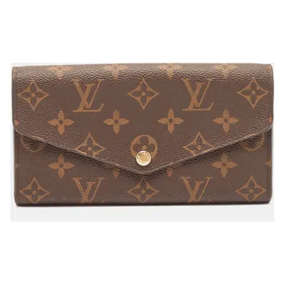 Louis Vuitton Monogram Canvas Sarah Wallet