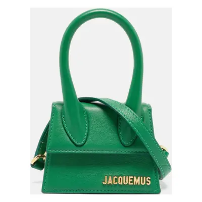 Jacquemus Green Leather Le Chiquito Mini Bag