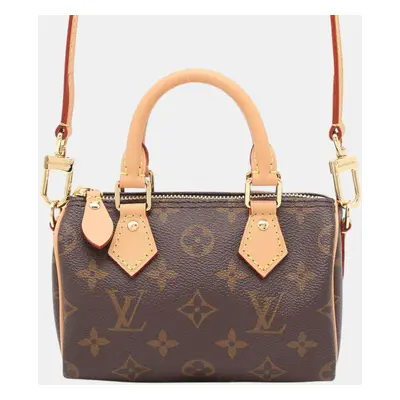 Louis Vuitton Monogram Canvas Nano Speedy