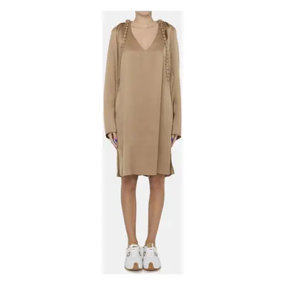 Loewe Beige Long Sleeved Chained Dress Women’s FR