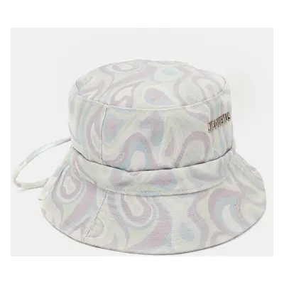 Jacquemus Multicolor Printed Canvas Tie-Up Bucket Hat