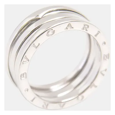 Bvlgari 18K White Gold B.Zero1 Band Ring EU