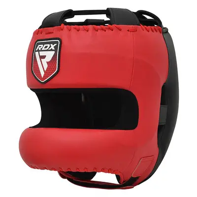 RDX APEX Boxing Head Gear With Nose Protection Bar Blue