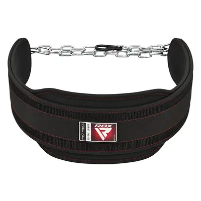 RDX T7 Weight Training Dipping Belt With Chain Pink