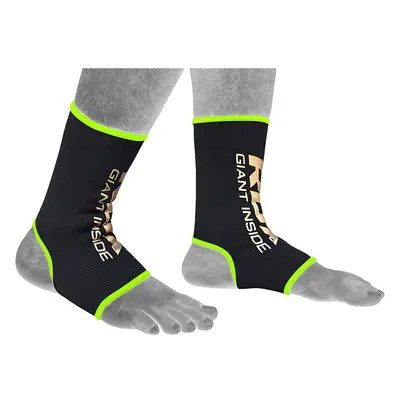 RDX AB Black & Green Ankle Support Sprain Protection Compression Sleeve OEKO-TEX® Standard certi