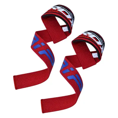 RDX W2 Weightlifting Wrist Straps Red