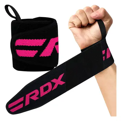 RDX W2 Bodybuilding Wrist Wraps Pink