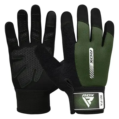 RDX W1 Full Finger Gym Gloves Black