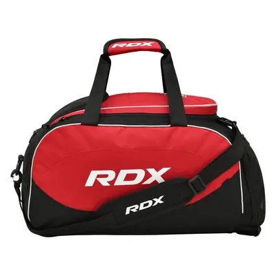 RDX R1 Duffel Bag with Backpack Straps RedBlack