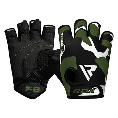 RDX F6 Fitness Gym Gloves / Grey