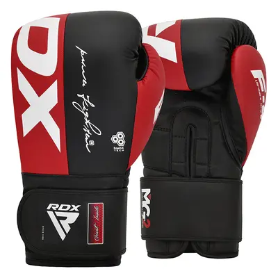 RDX F4 Boxing Sparring Gloves Hook & Loop Red