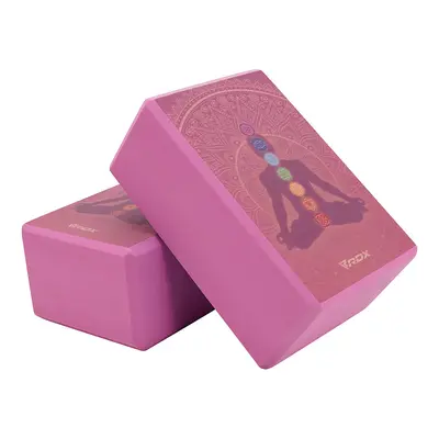 RDX D2 High Density EVA Foam Yoga Blocks Non-Slip Brick Single