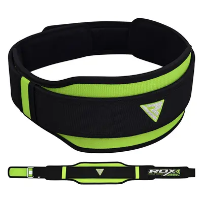 RDX 8D Nylon Weightlifting Belt Green