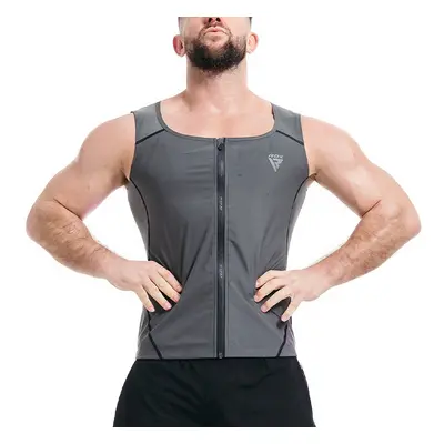 RDX Zippered Men Sweat Vest Black