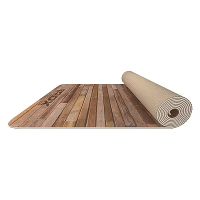 RDX D4 Iris 6mm PVC Yoga Mat Rustic Wood Default Title