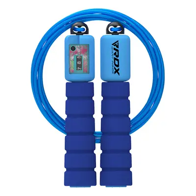 RDX FP Kids Adjustable Skipping Rope with Counter Blue