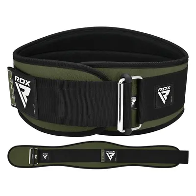 RDX X3 6.5 INCH Weightlifting Neoprene Gym Belt Green