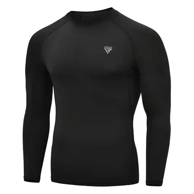 RDX T15 Long Sleeve Black Rash Guard / Black