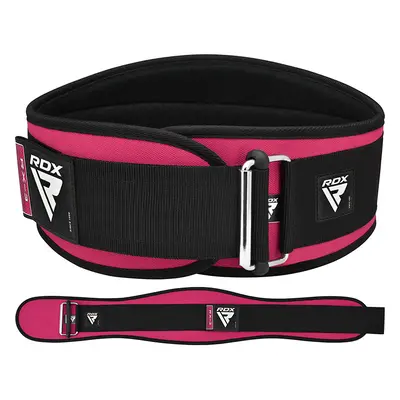 RDX X3 6.5 INCH Weightlifting Neoprene Gym Belt for Women / Pink