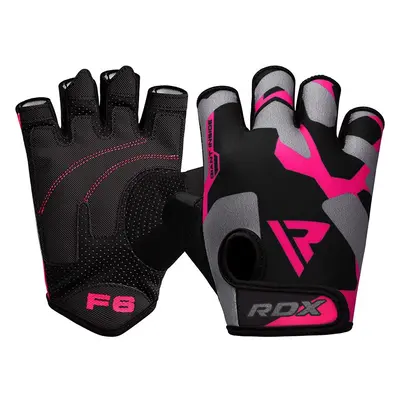 RDX F6 Pink Weightlifting Gym Gloves / Pink