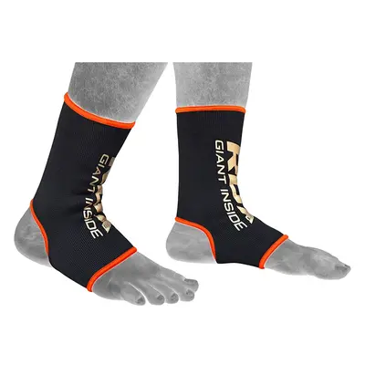 RDX AB Black & Orange Ankle Support Sprain Protection Compression Sleeve OEKO-TEX® Standard cert