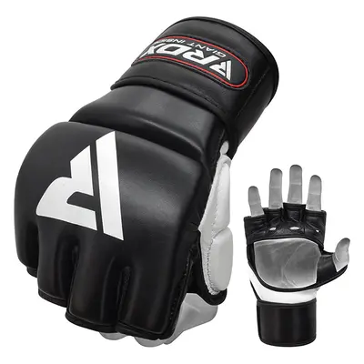 RDX T1 Leather MMA Training Gloves