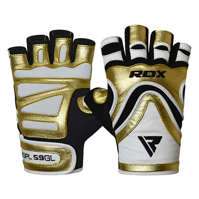 RDX S9 Glaze Leather Gym Gloves