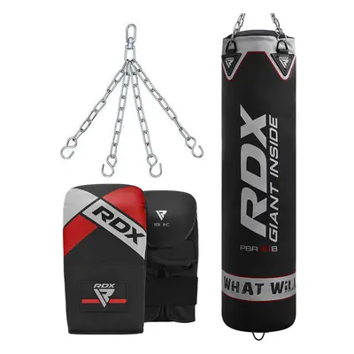 RDX X1 4ft/5ft Punch Bag & Bag Gloves Filled Filled / ft