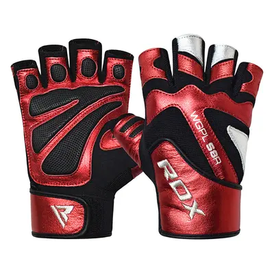 RDX S8 Bold Leather Gym Gloves