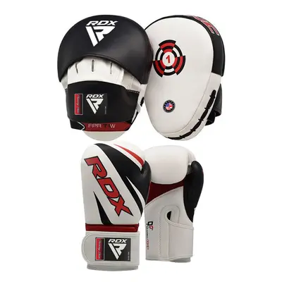 RDX 1W Boxing Gloves & Pads Set