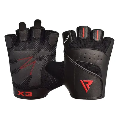 RDX S2 Leather Fitness Training Gloves