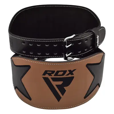 RDX Inch Leather Weightlifting Gym Belt