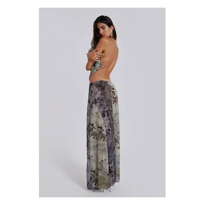 Asteria Panelled Maxi Skirt