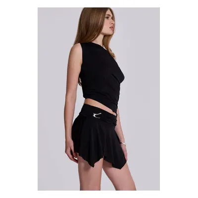 Dare To Drape Mini Skirt