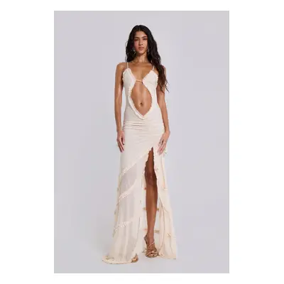 Fatale Maxi Dress In Vanilla