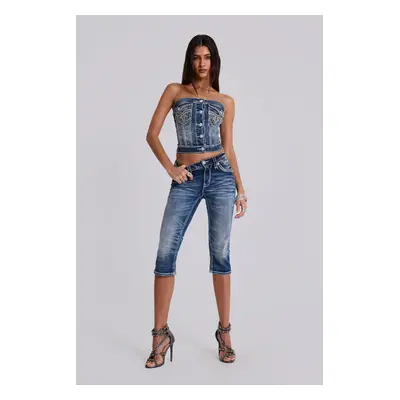 Rock Revival Capri Jeans