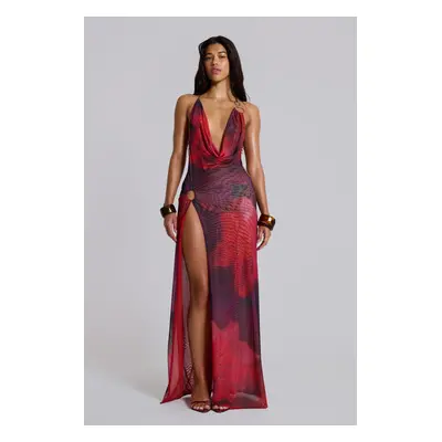 Sedona Red Maxi Dress