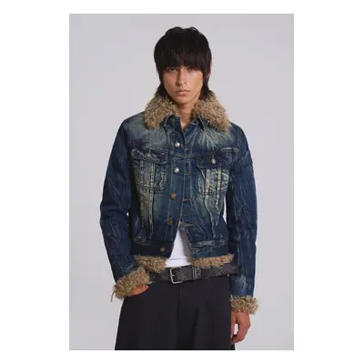 Shaggy Denim Jacket