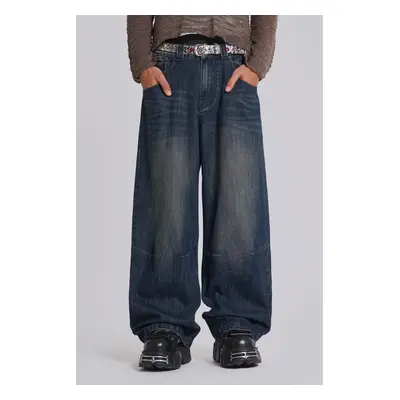 Mid Blue Slub Colossus Jeans