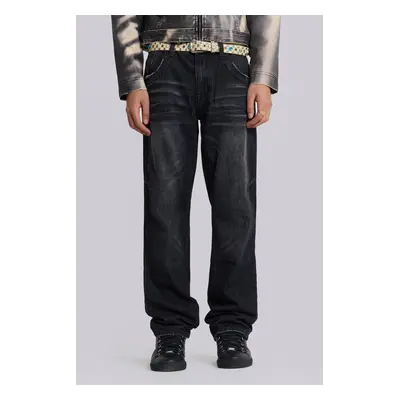 Washed Black Reed Jeans