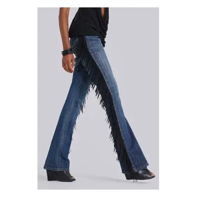 El Topo Fringe Bootcut Jeans