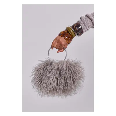 Haka Mongolian Faux Fur Handbag