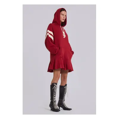 4 or Nothing Sweater Dress in Red