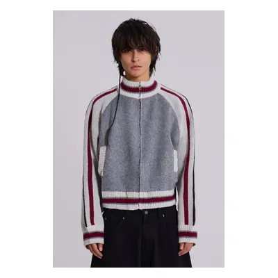 Team 85 Knitted Bomber Jacket